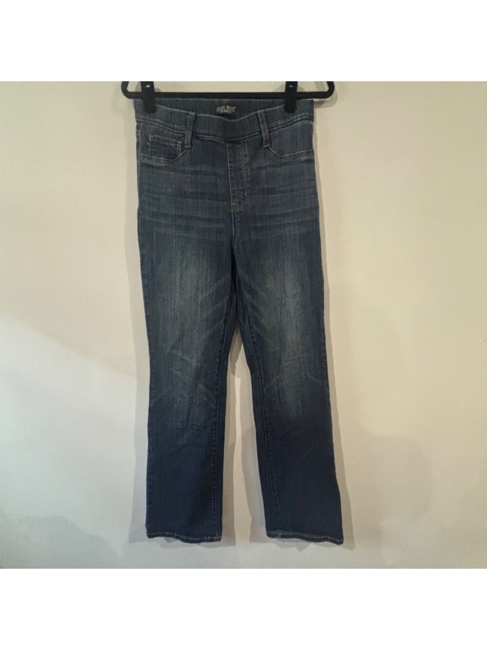 Judy Blue High Waist Elastic Waist Pull On Slim Bootcut Comfort Size 9/29